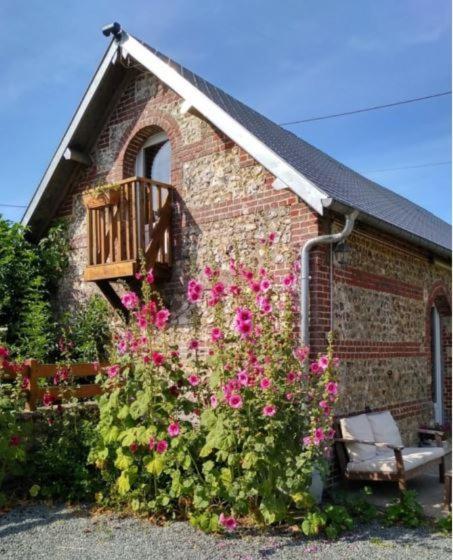Eco-Gite La Chambre Du Vanneur Mentheville Luaran gambar