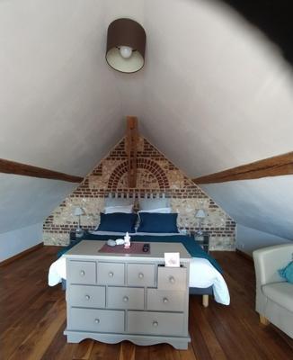 Eco-Gite La Chambre Du Vanneur Mentheville Luaran gambar